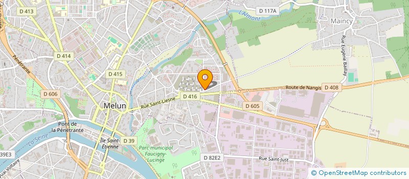 localisation de l'entreprise LARS DISTRIBUTION à MELUN