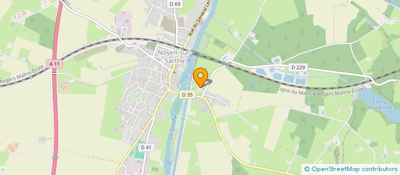 localisation de l'entreprise LARSCENE  CHEVILLE