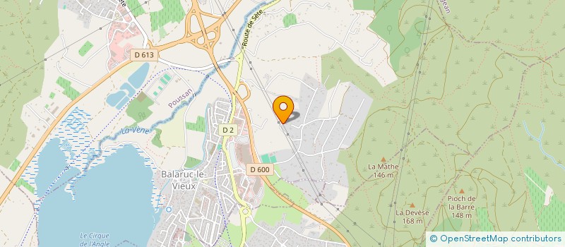 localisation de l'entreprise LARSEN SAS  BALARUC-LE-VIEUX