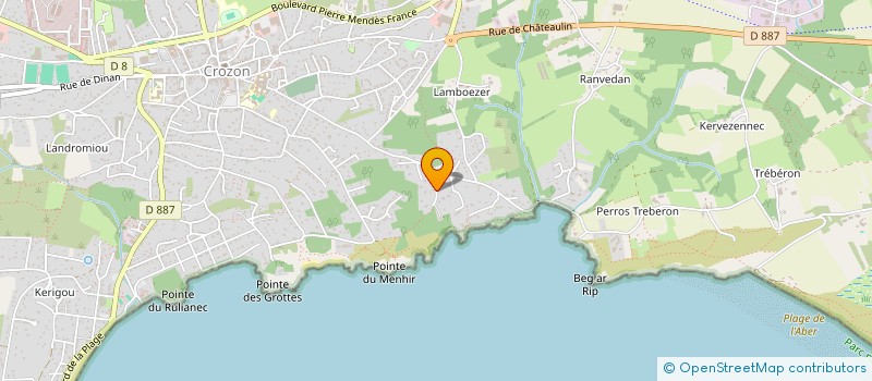 localisation de l'entreprise LARSIMMO  CROZON