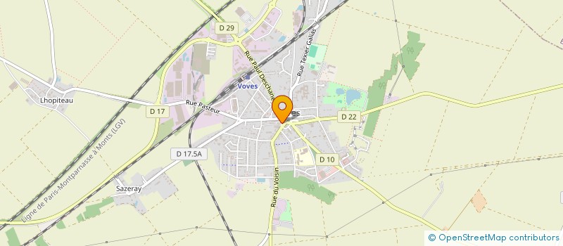 localisation de l'entreprise LARSYL'MOD à LES VILLAGES VOVEENS
