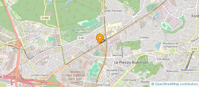 localisation de l'entreprise LART à CLAMART