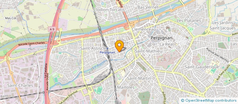 localisation de l'entreprise LARTELIER à PERPIGNAN