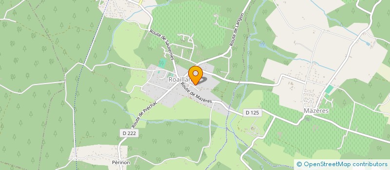 localisation de l'entreprise LARTIGUE LAURENT  CASTETS ET CASTILLON