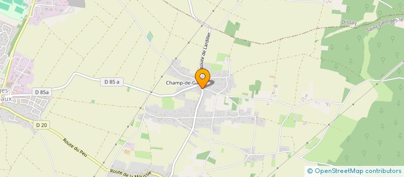 localisation de l'entreprise LARTIMMO 86  SAINT-GEORGES-LES-BAILLARGEAUX