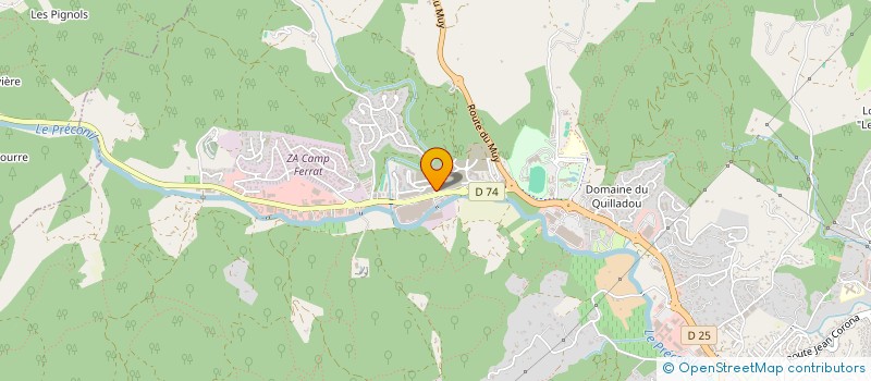 localisation de l'entreprise LARTKANE à SAINTE-MAXIME