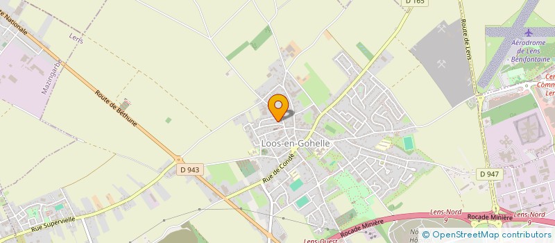 localisation de l'entreprise LARUDALEX  LOOS-EN-GOHELLE