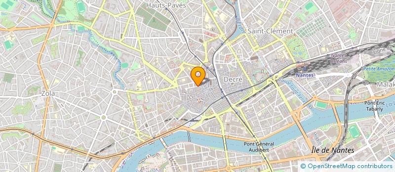 localisation de l'entreprise LARUE FRERES ET CIE à NANTES