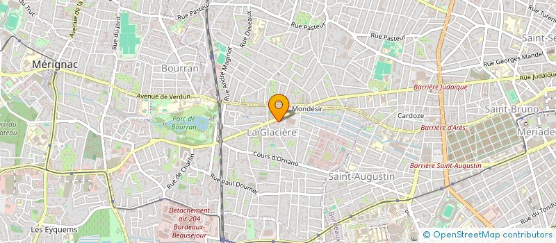 localisation de l'entreprise LARUMBA  MERIGNAC