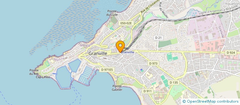 localisation de l'entreprise LARUS  GRANVILLE