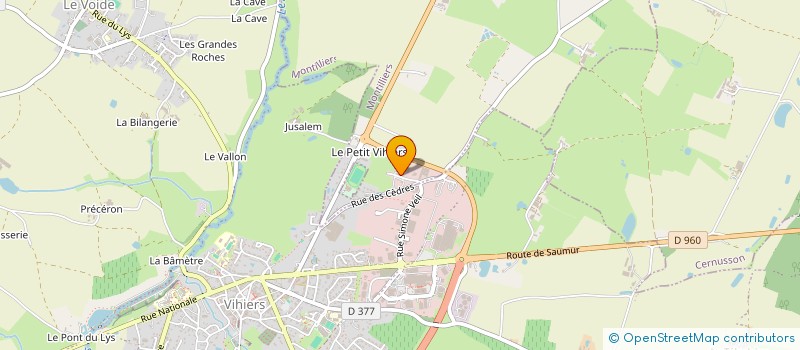 localisation de l'entreprise LARY  MONTILLIERS