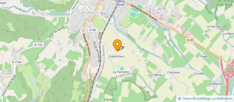 localisation de l'entreprise LAS AND CO IMMOBILIER  SAINT-QUENTIN-SUR-ISERE