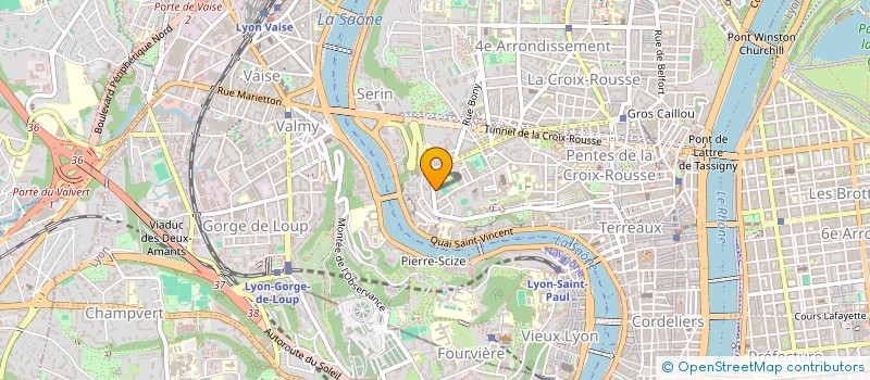 localisation de l'entreprise LAS BALLENAS à LYON