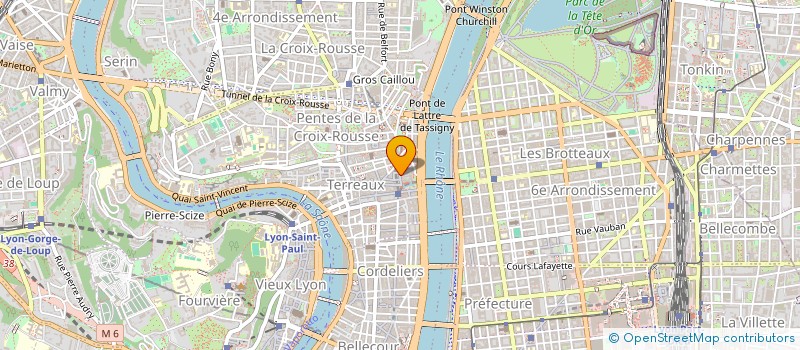 localisation de l'entreprise LAS CALENAS à LYON