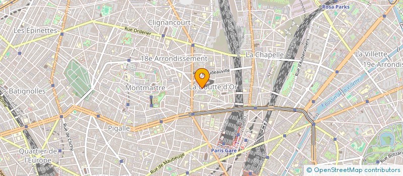 localisation de l'entreprise LAS CHICAS  PARIS