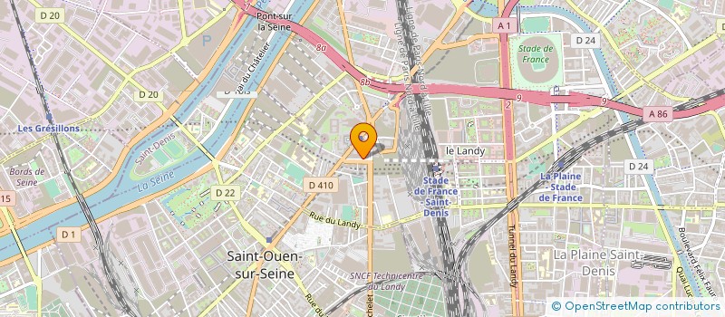 localisation de l'entreprise LAS CONCEPT EDITION  SAINT-DENIS