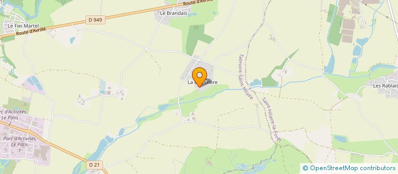 localisation de l'entreprise LAS CUCHARAS 18  TALMONT-SAINT-HILAIRE