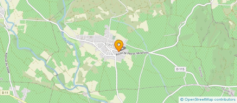 localisation de l'entreprise LAS FESTAS D'AICI  TRAUSSE