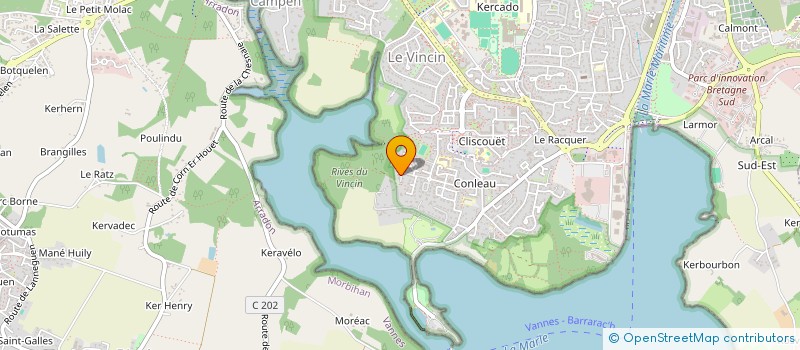 localisation de l'entreprise LAS-GUYLE à VANNES