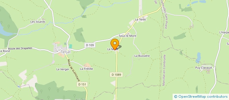 localisation de l'entreprise LAS HERMANAS à TERJAT