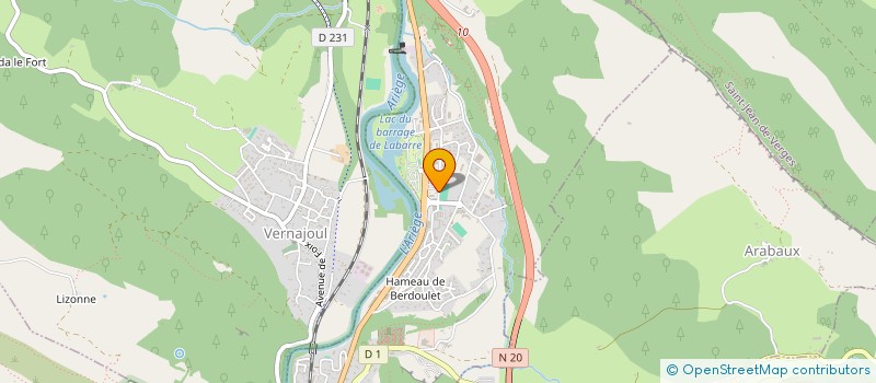 localisation de l'entreprise LAS MARQUES à FOIX