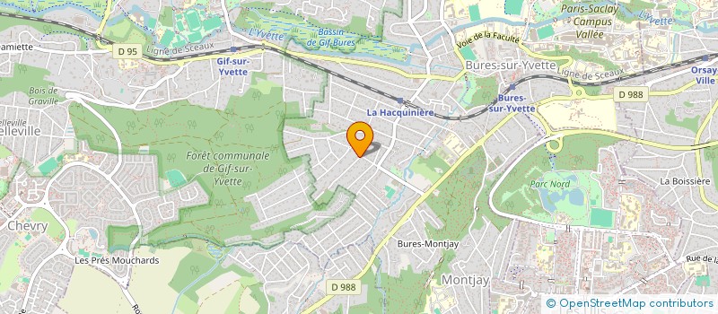 localisation de l'entreprise LAS MESAS à BURES-SUR-YVETTE