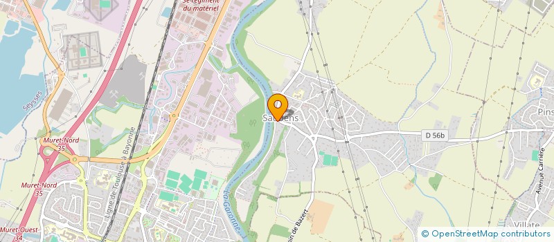 localisation de l'entreprise LAS NINAS  SAUBENS