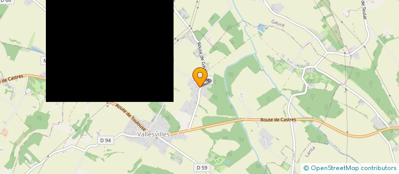 localisation de l'entreprise LAS SABIAS  VALLESVILLES