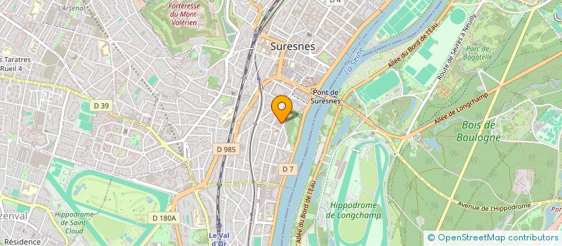 localisation de l'entreprise LAS TERCENAS à SURESNES