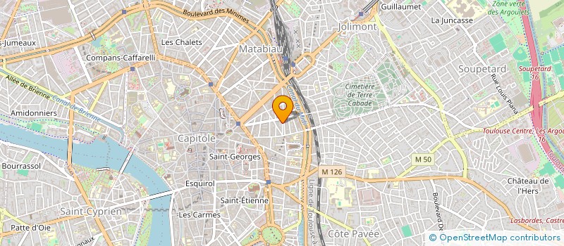 localisation de l'entreprise LAS TORTUGAS  TOULOUSE