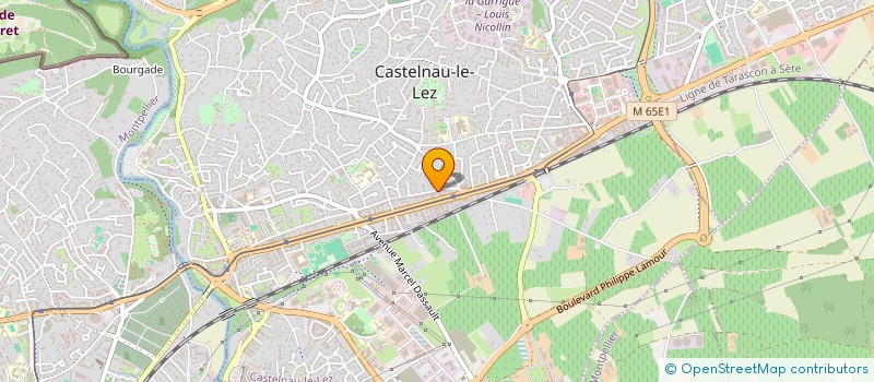 localisation de l'entreprise LAS VEDAS  CASTELNAU-LE-LEZ
