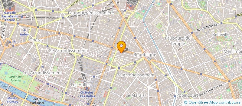 localisation de l'entreprise LASA  PARIS