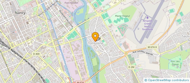 localisation de l'entreprise LASA  TOMBLAINE