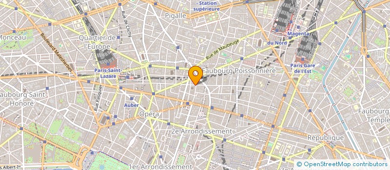 localisation de l'entreprise LASA PRODUCTION  PARIS