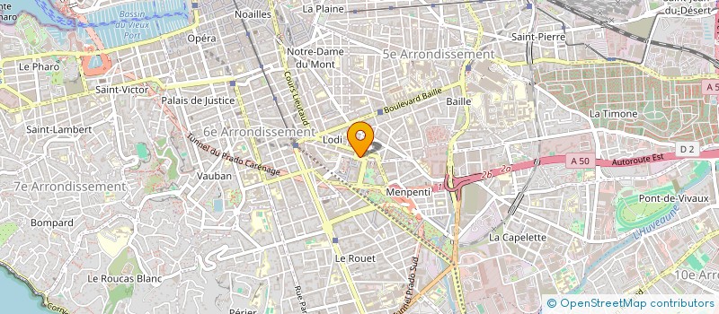 localisation de l'entreprise LASAB à MARSEILLE