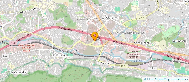 localisation de l'entreprise LASABLIERECO  MARSEILLE 11