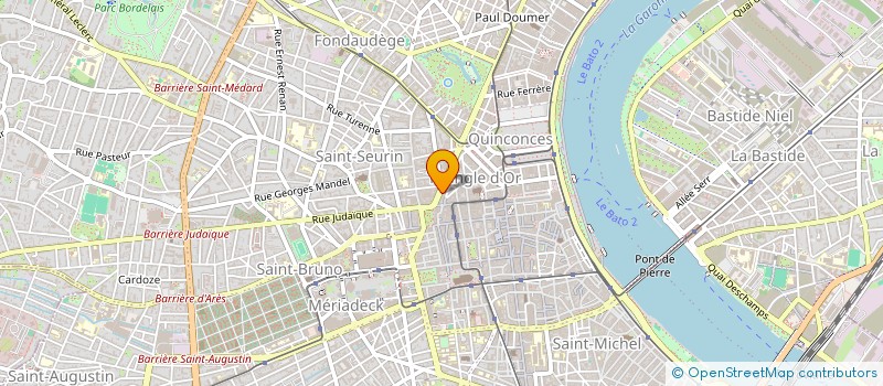 localisation de l'entreprise LASAGNA DLM  BORDEAUX