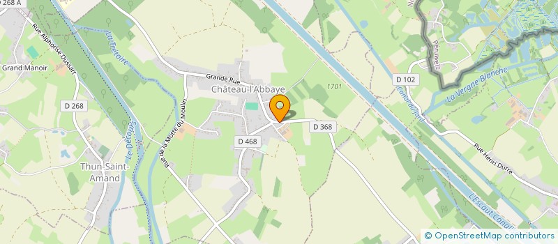 localisation de l'entreprise LASAMA  CHATEAU-L'ABBAYE