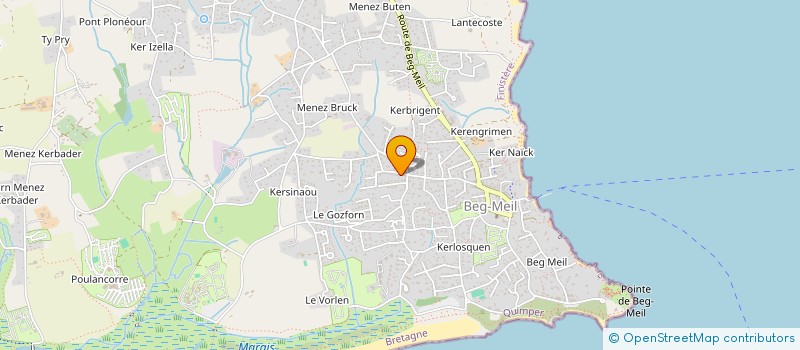 localisation de l'entreprise LASAP  FOUESNANT