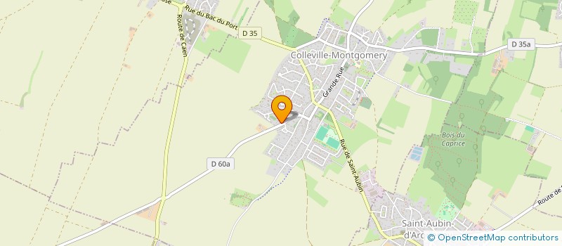 localisation de l'entreprise LASAR  COLLEVILLE-MONTGOMERY