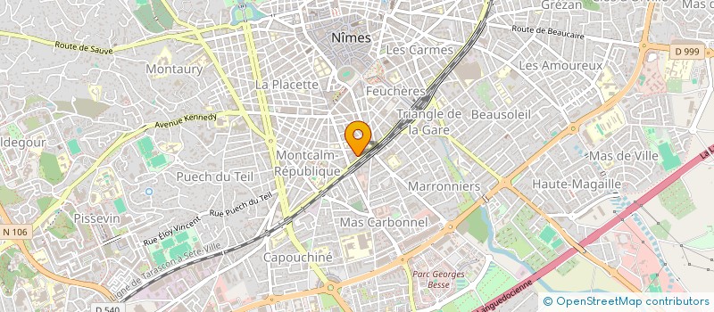 localisation de l'entreprise LASAR FRANCE SARL à NIMES