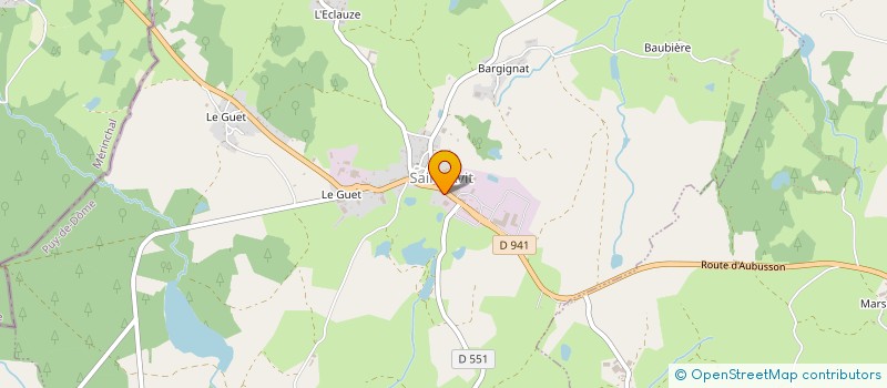 localisation de l'entreprise LASAUZET  SAINT-AVIT