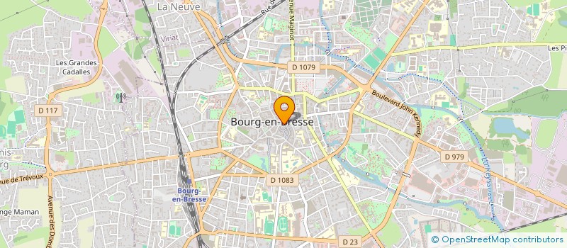 localisation de l'entreprise LASAVONAT à BOURG-EN-BRESSE