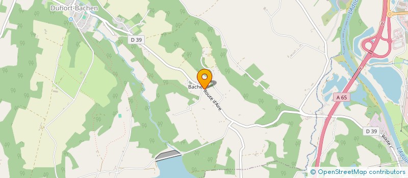 localisation de l'entreprise LASBEZEILLES JULIEN à DUHORT-BACHEN
