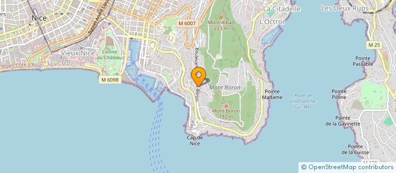 localisation de l'entreprise LASCAL SCI à NICE