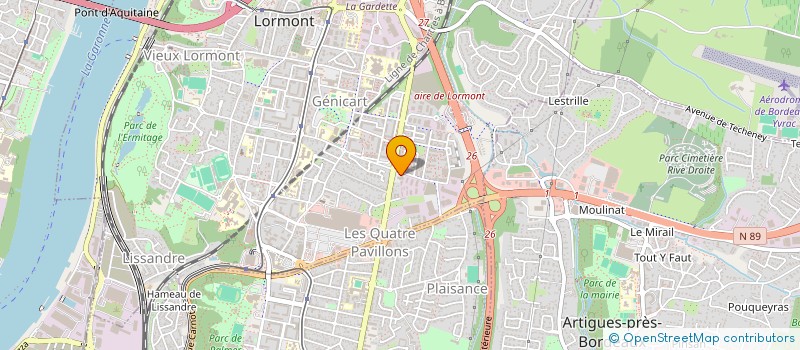 localisation de l'entreprise LASCAR ET KAYA  LORMONT