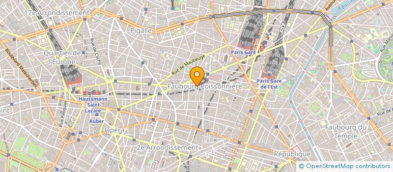 localisation de l'entreprise LASCARS PRODUCTIONS à PARIS