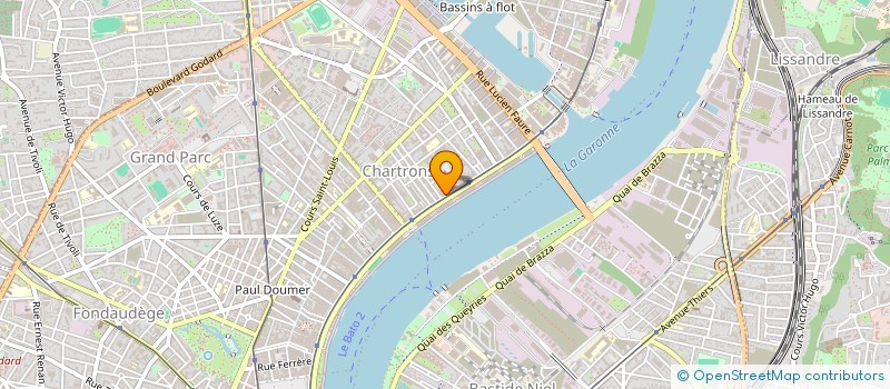 localisation de l'entreprise LASCAUX IT CONSULTING  BORDEAUX