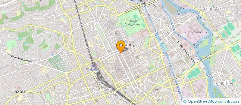 localisation de l'entreprise LASCH PHOTO CINE SON  NANCY