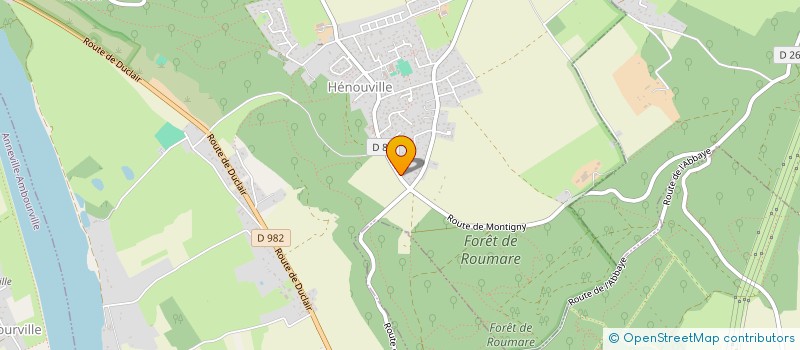 localisation de l'entreprise LASCIENO  HENOUVILLE